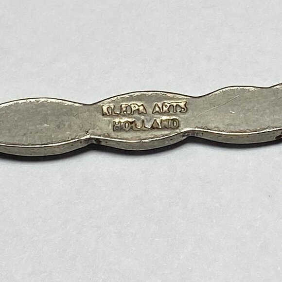 Florida Palm Tree ST Augustine, FLA Lady on Beach 4 3/4” Souvenir Spoons Klepa - Picture 8 of 10